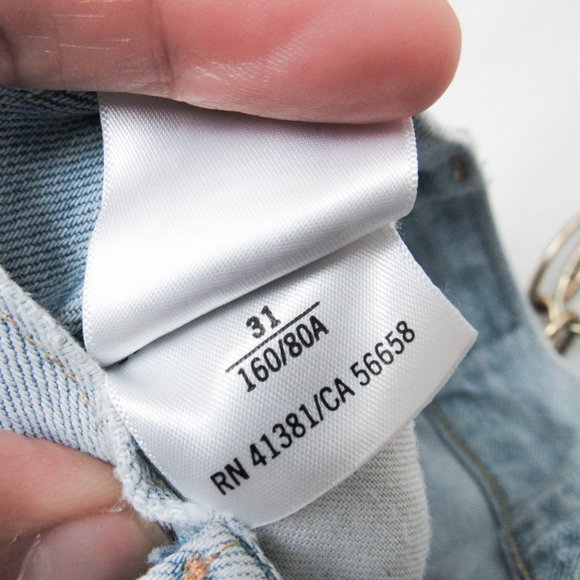 POLO RALPH LAUREN Denim Patchwork Blue Jeans ‘Avery’ Boyfriend Style Jeans /31 - Picture 11 of 14